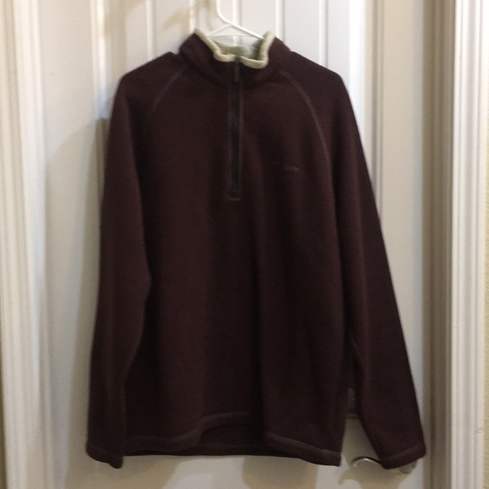 Columbia fleece quarter zip sweater